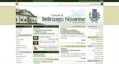 Desktop Screenshot of comune.bellinzago.no.it